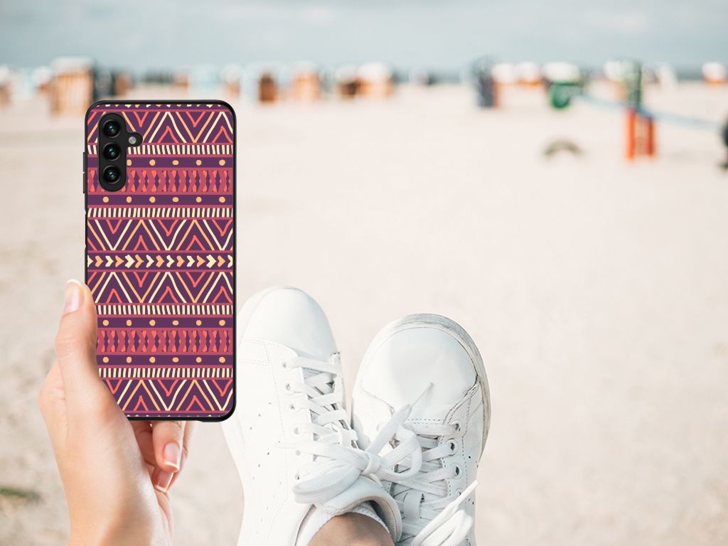 Samsung Galaxy A13 5G | A04s Back Case Aztec Paars B2C Telecom