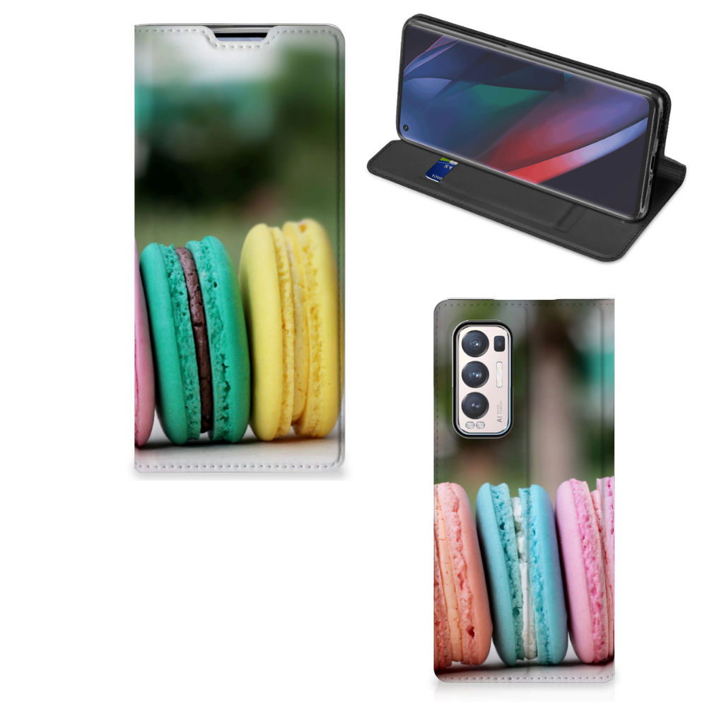 OPPO Find X3 Neo Flip Style Cover Macarons - B2C Telecom