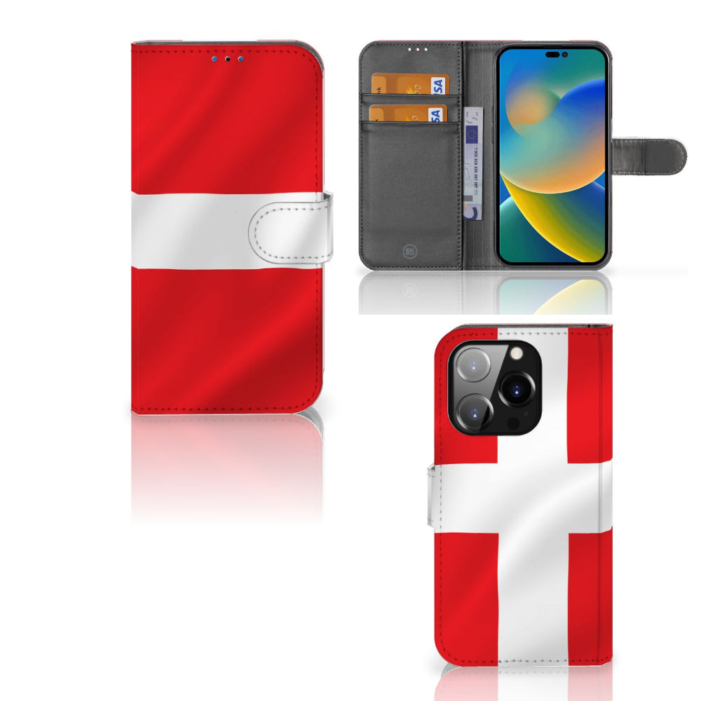 iPhone 14 Pro Bookstyle Case Denemarken