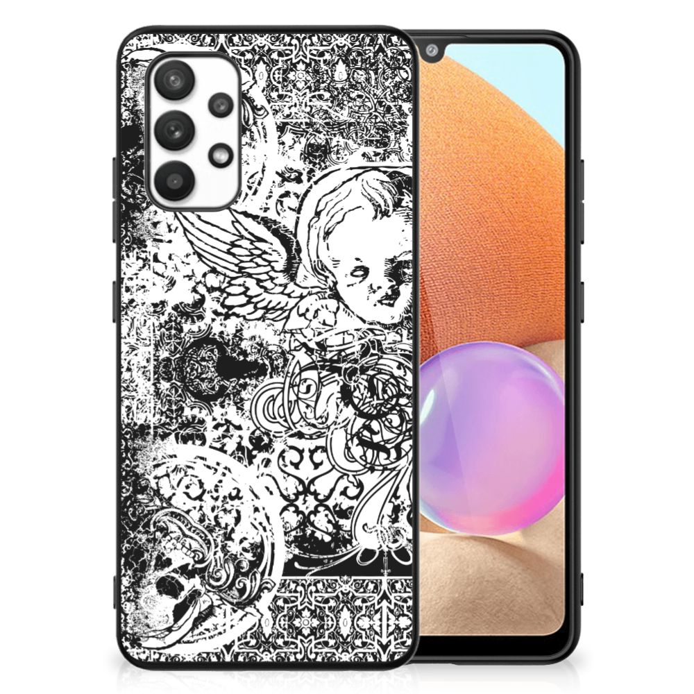 Telefoonhoesje Samsung Galaxy A32 4G | A32 5G Enterprise Editie Skulls Angel B2C Telecom