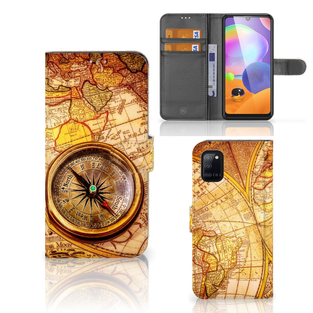 Samsung Galaxy A31 Flip Cover Kompas