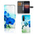 Sony Xperia 1 II Hoesje Orchidee Blauw - Cadeau voor je Moeder
