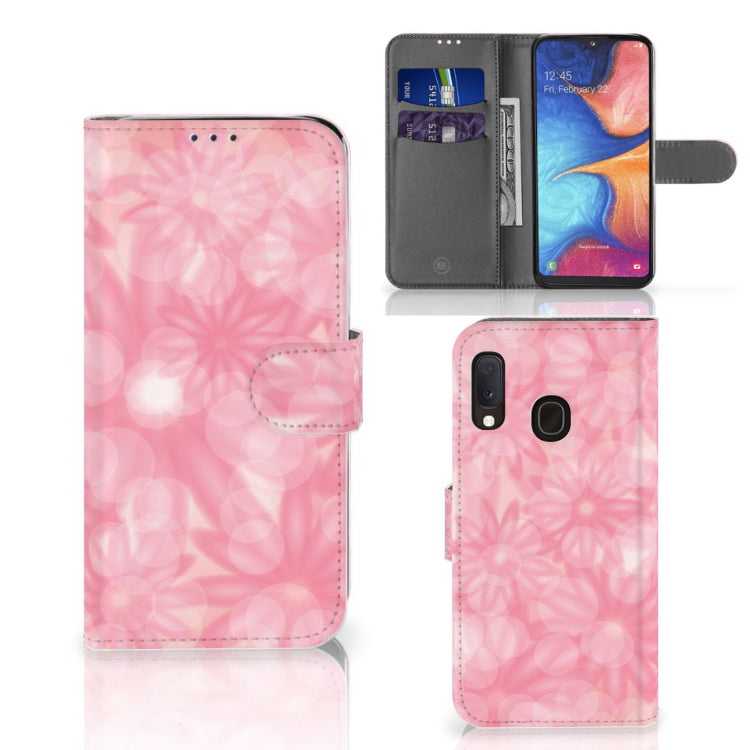 Samsung Galaxy A20e Hoesje Spring Flowers