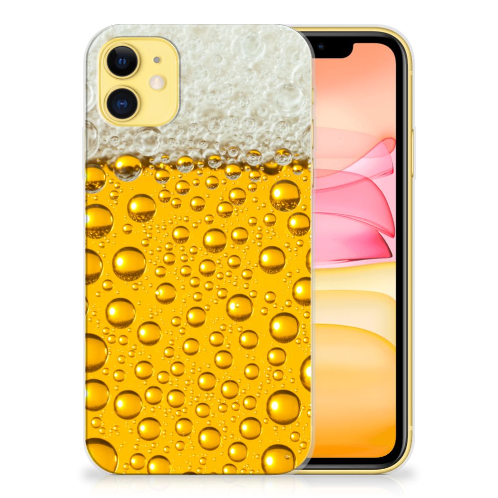 Apple iPhone 11 Siliconen Case Bier