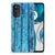 Motorola Moto G52/G82 Bumper Hoesje Wood Blue B2C Telecom