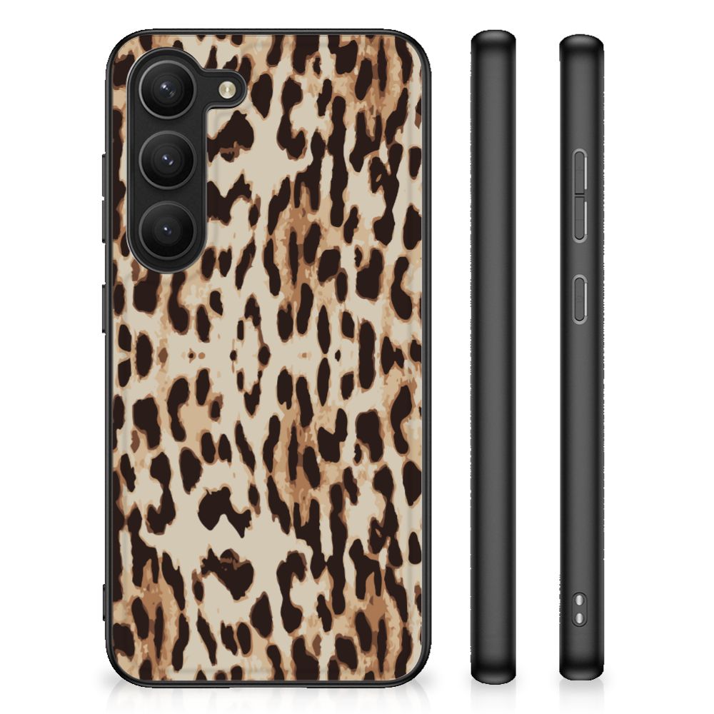 Samsung Galaxy S23 Dierenprint Telefoonhoesje Leopard