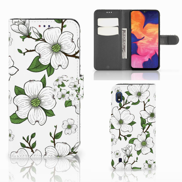 Samsung Galaxy A10 Hoesje Dogwood Flowers