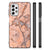 Samsung Galaxy A23 Marmeren Print Telefoonhoesje Marmer Oranje B2C Telecom