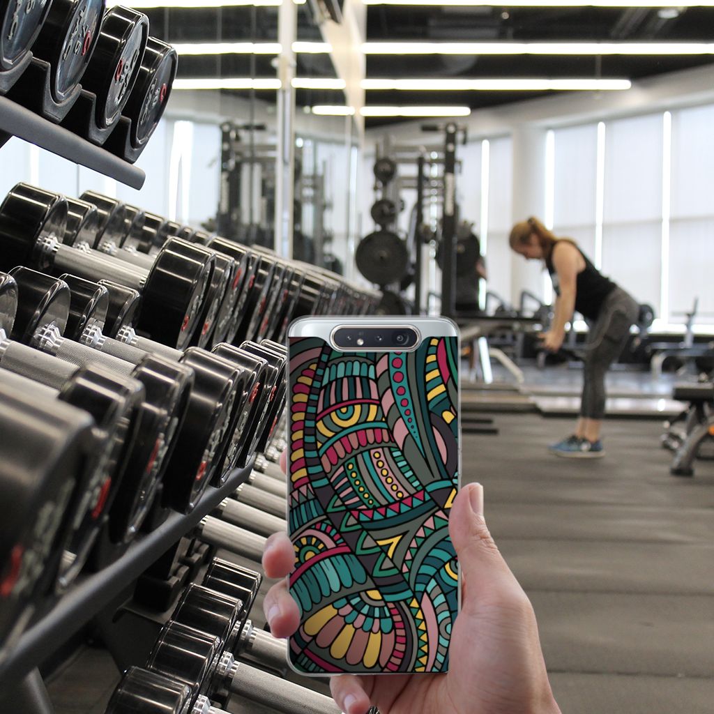 Samsung Galaxy A80 TPU bumper Aztec