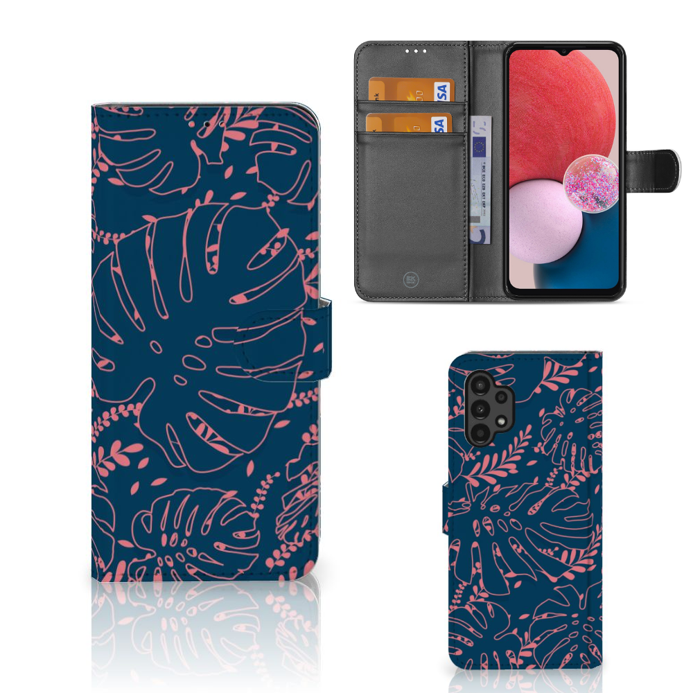 Samsung Galaxy A13 (4G) Hoesje Palm Leaves