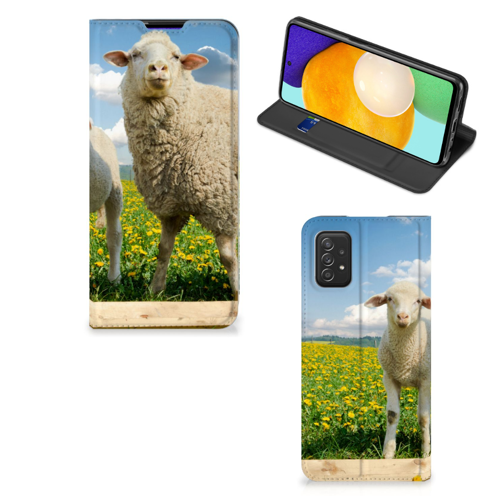 Samsung Galaxy A03s Hoesje maken Schaap en Lammetje - B2C Telecom