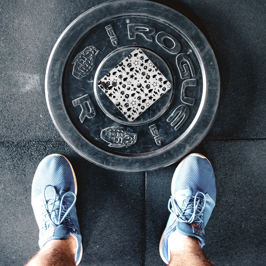 Mobiel BookCase Huawei P Smart Plus Silver Punk