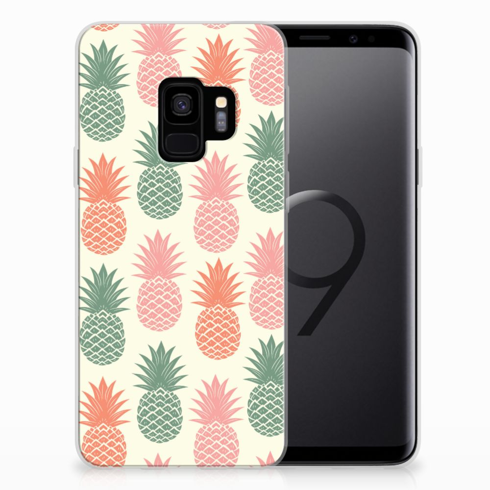 Samsung Galaxy S9 Siliconen Case Ananas