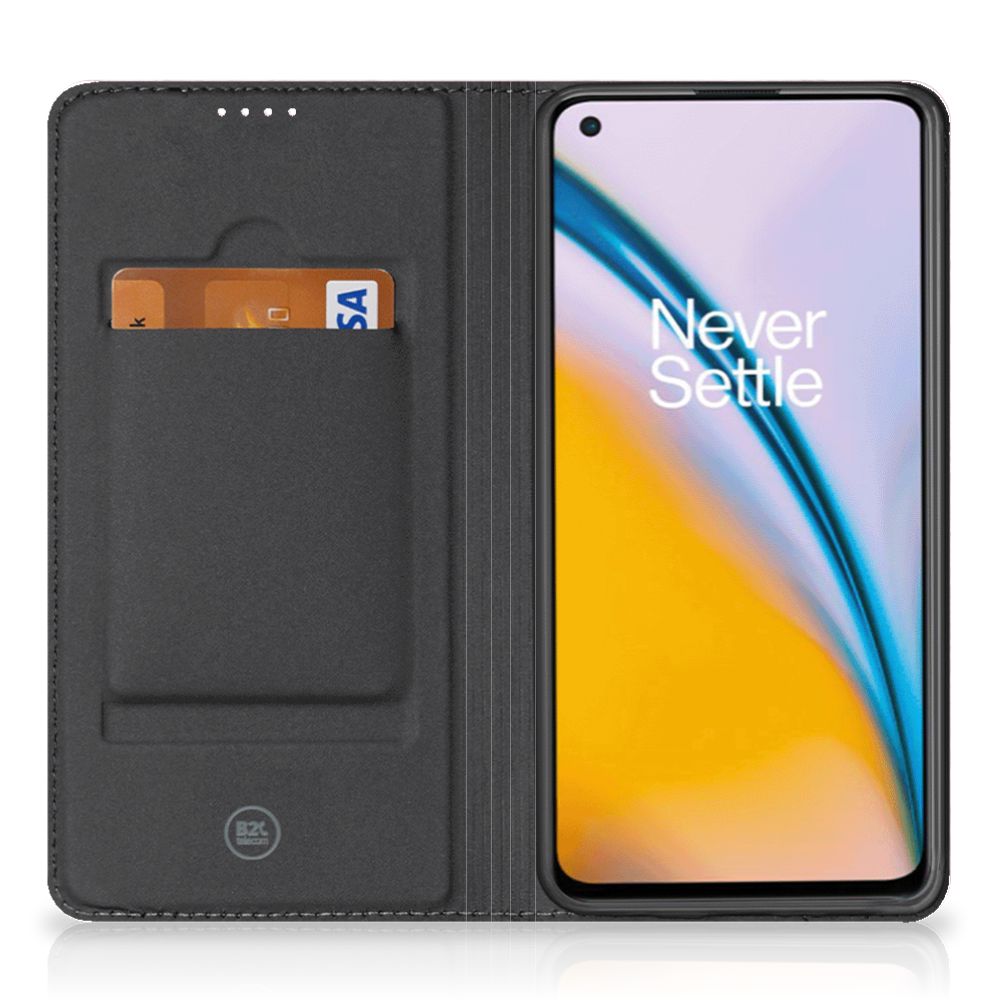 OnePlus Nord 2 5G Standcase Marble Pink - Origineel Cadeau Vriendin - B2C Telecom