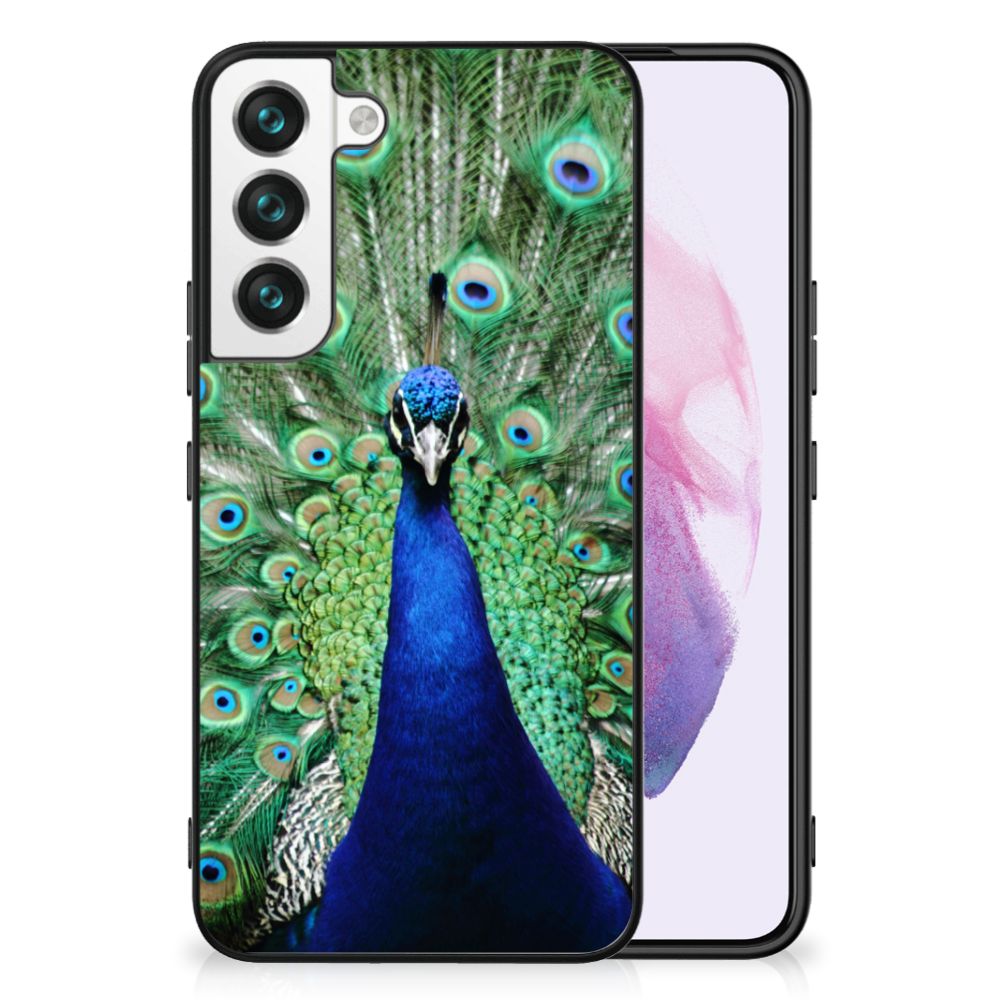 Samsung Galaxy S22 Dierenprint Telefoonhoesje Pauw