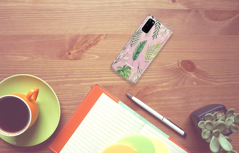 Samsung Galaxy S20 TPU Case Leaves B2C Telecom