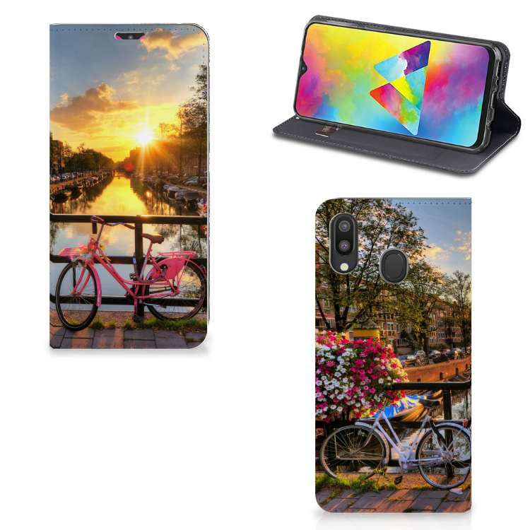 Samsung Galaxy M20 Book Cover Amsterdamse Grachten