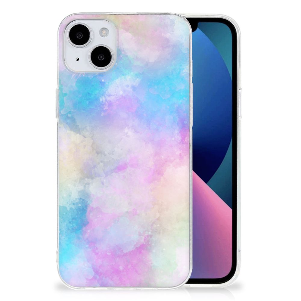 Hoesje maken iPhone 15 Plus Watercolor Light