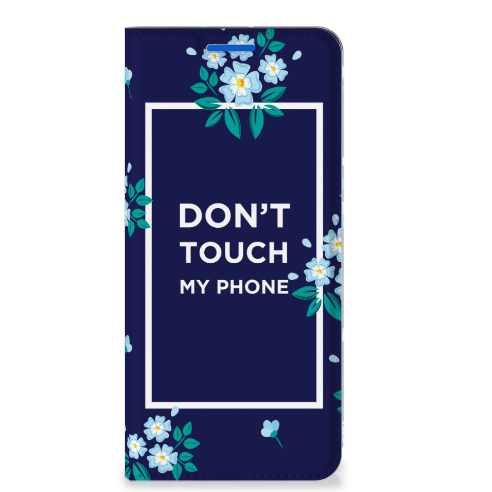 OPPO Reno6 5G Design Case Flowers Blue DTMP - B2C Telecom