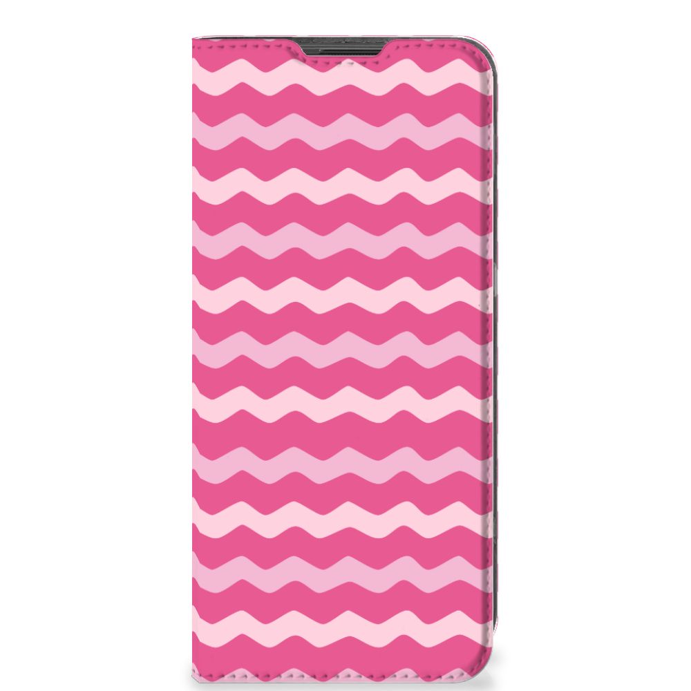 OnePlus 10 Pro Hoesje met Magneet Waves Pink - B2C Telecom