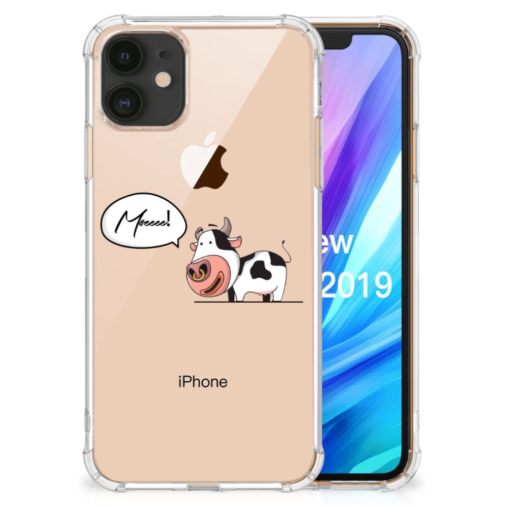 Apple iPhone 11 Stevig Bumper Hoesje Cow