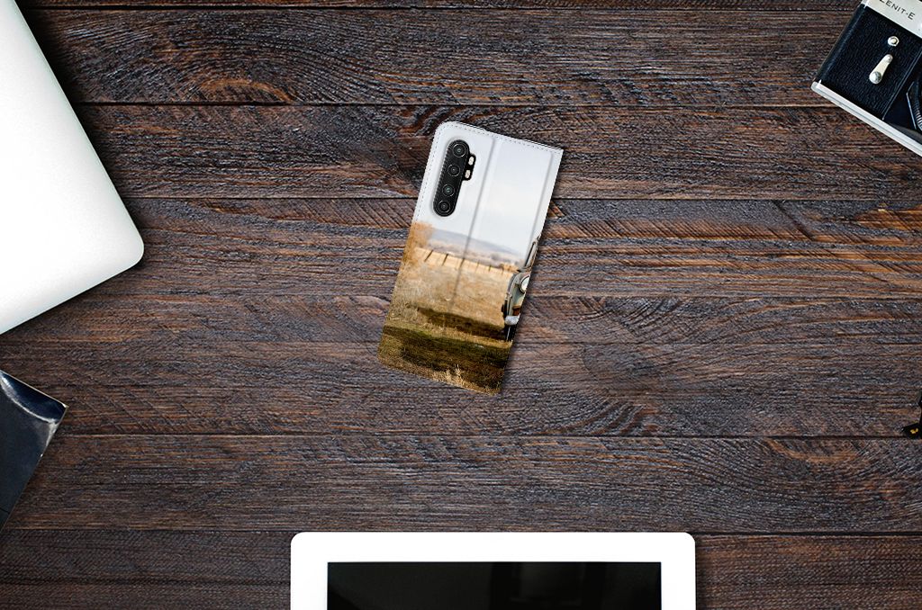 Xiaomi Mi Note 10 Lite Stand Case Vintage Auto - B2C Telecom