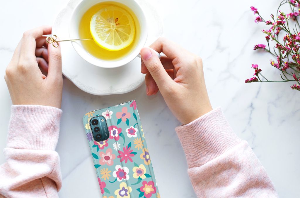 Nokia G11 | G21 Smart Cover Flower Power - B2C Telecom