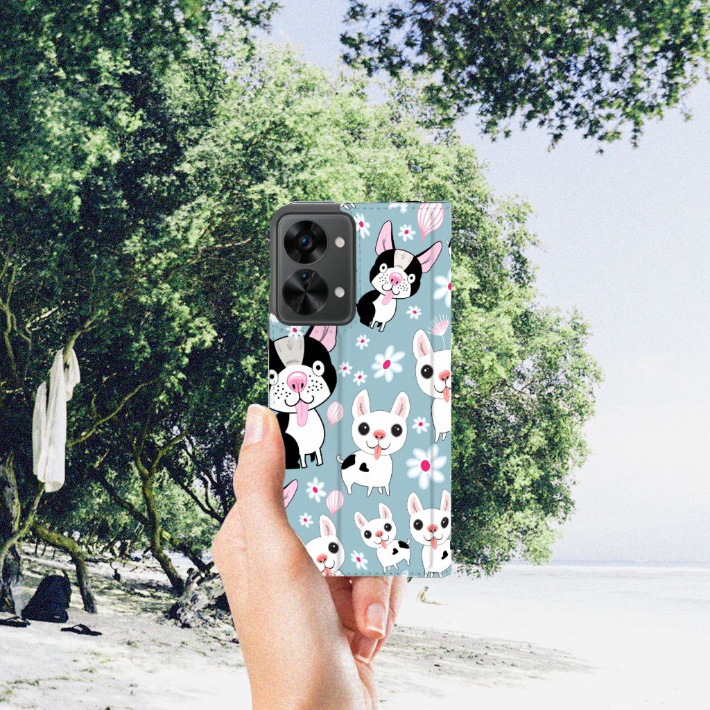 OnePlus Nord 2T Hoesje maken Hondjes - B2C Telecom