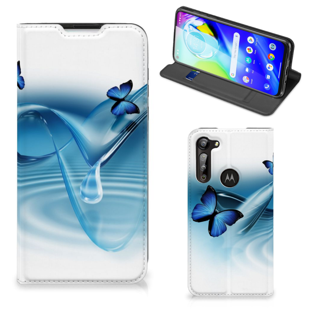 Motorola Moto G8 Power Hoesje maken Vlinders - B2C Telecom