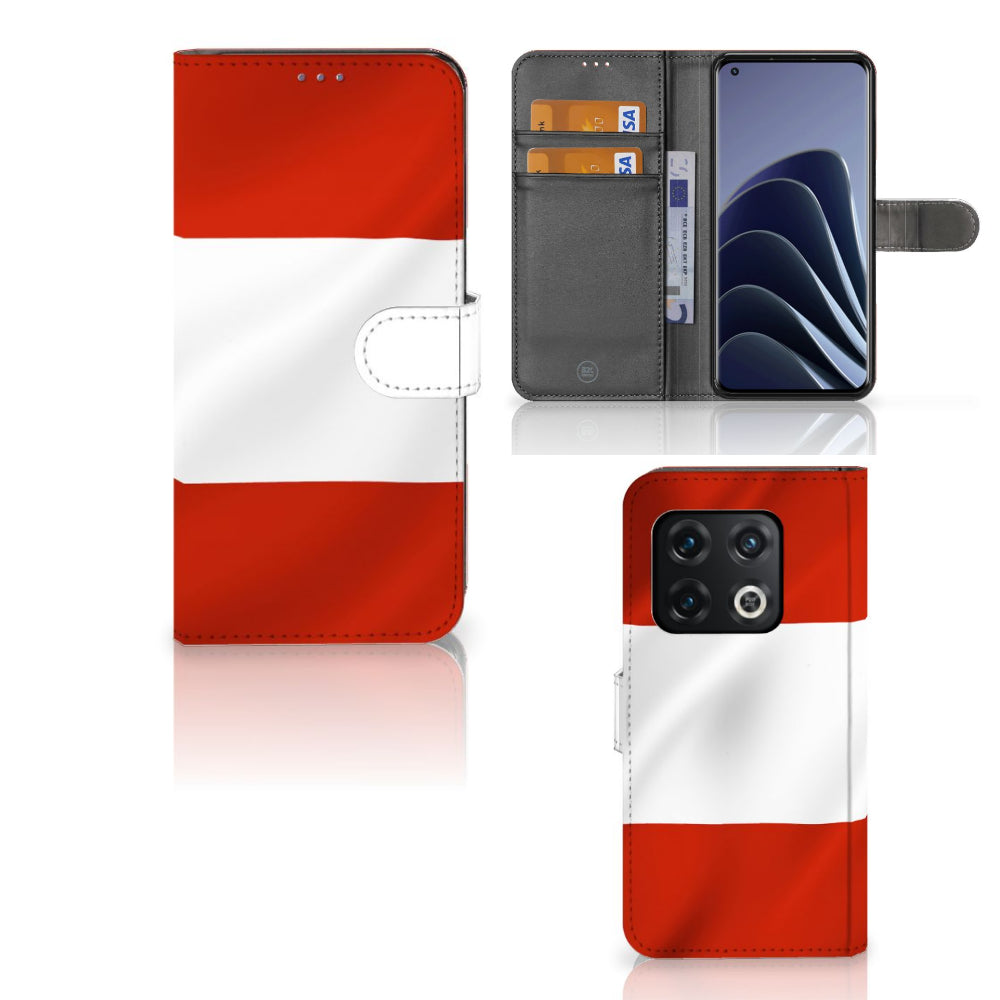 OnePlus 10 Pro Bookstyle Case Oostenrijk