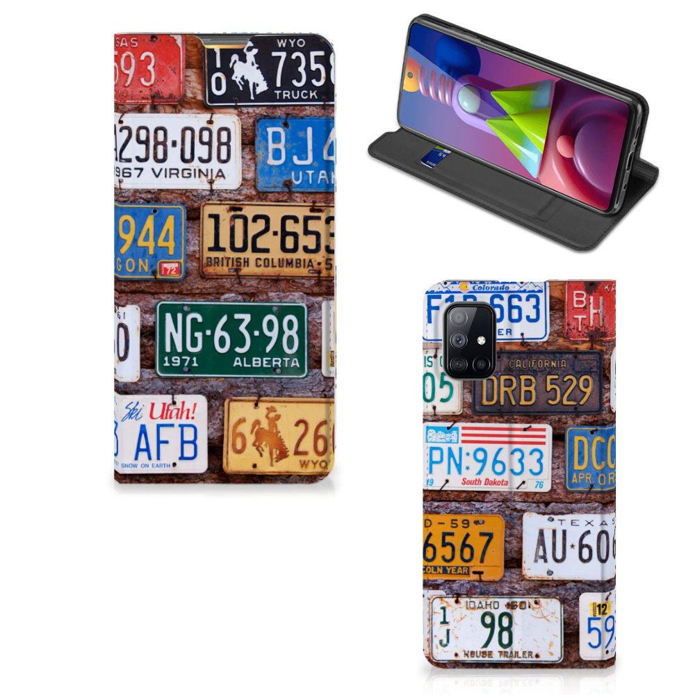 Samsung Galaxy M51 Stand Case Kentekenplaten - B2C Telecom