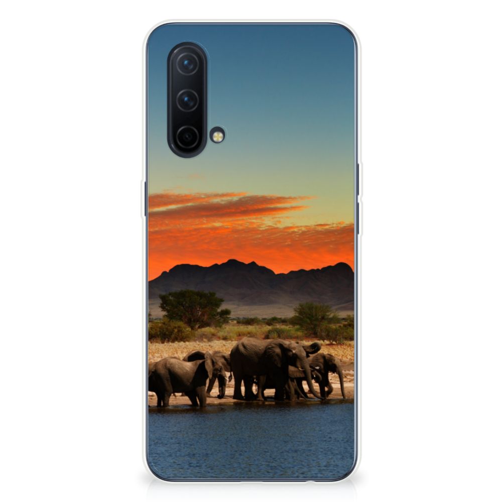 OnePlus Nord CE 5G TPU Hoesje Olifanten B2C Telecom