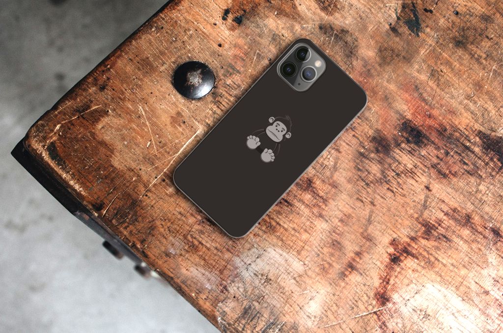Apple iPhone 11 Pro Telefoonhoesje met Naam Gorilla