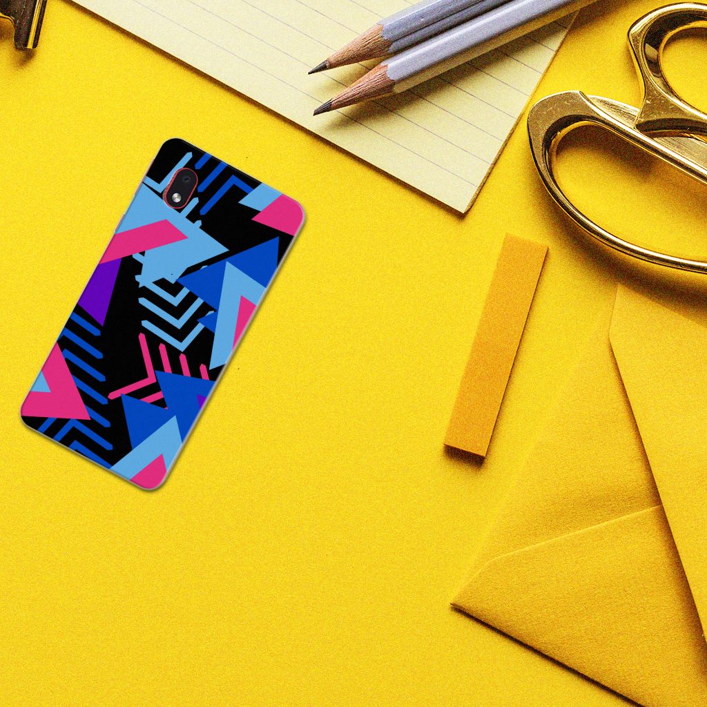 Samsung Galaxy A01 Core TPU Hoesje Funky Triangle B2C Telecom