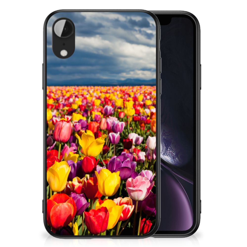Apple iPhone XR Bloemen Hoesje Tulpen