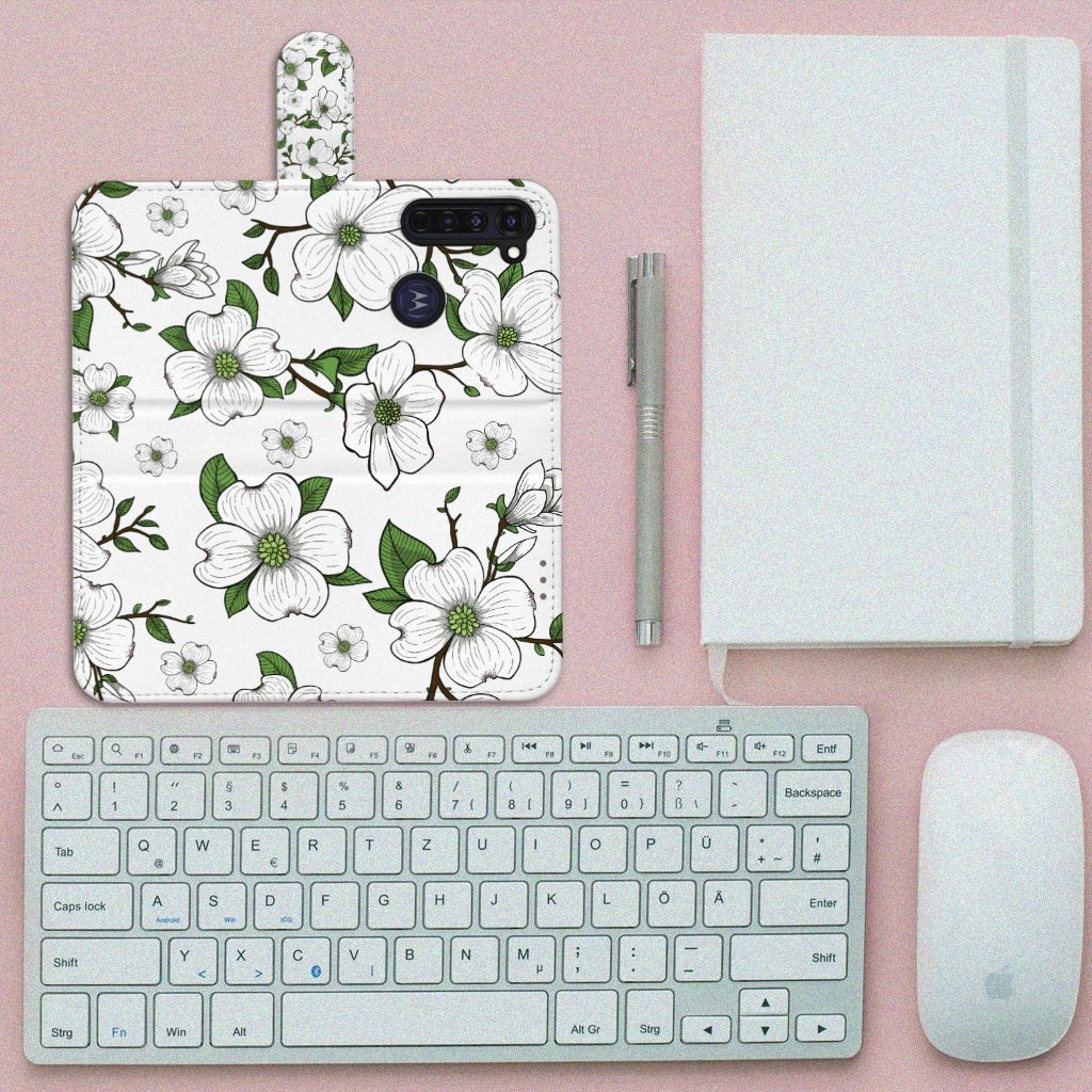 Motorola Moto G Pro Hoesje Dogwood Flowers