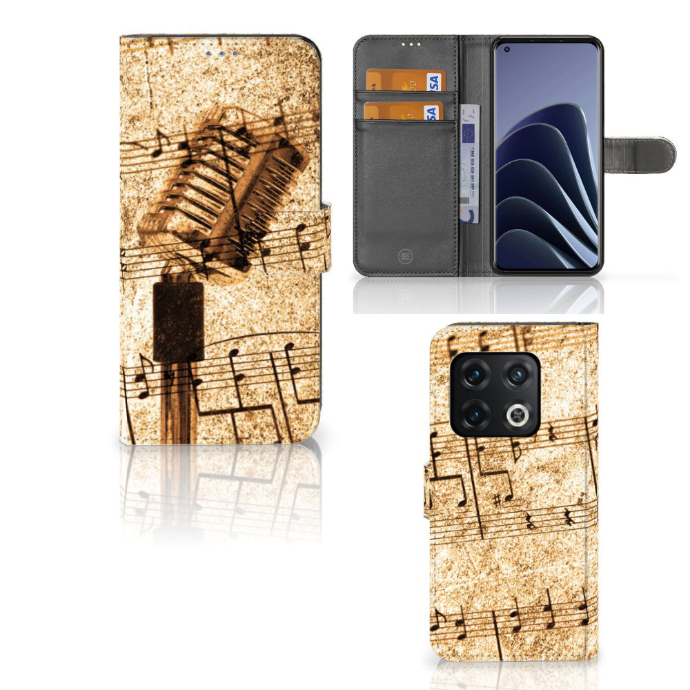 OnePlus 10 Pro Telefoonhoesje met foto Bladmuziek