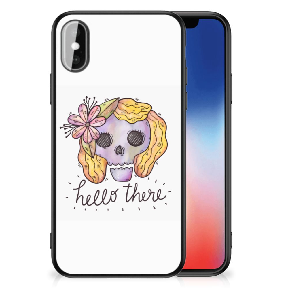 Telefoonhoesje iPhone X | Xs Boho Skull B2C Telecom