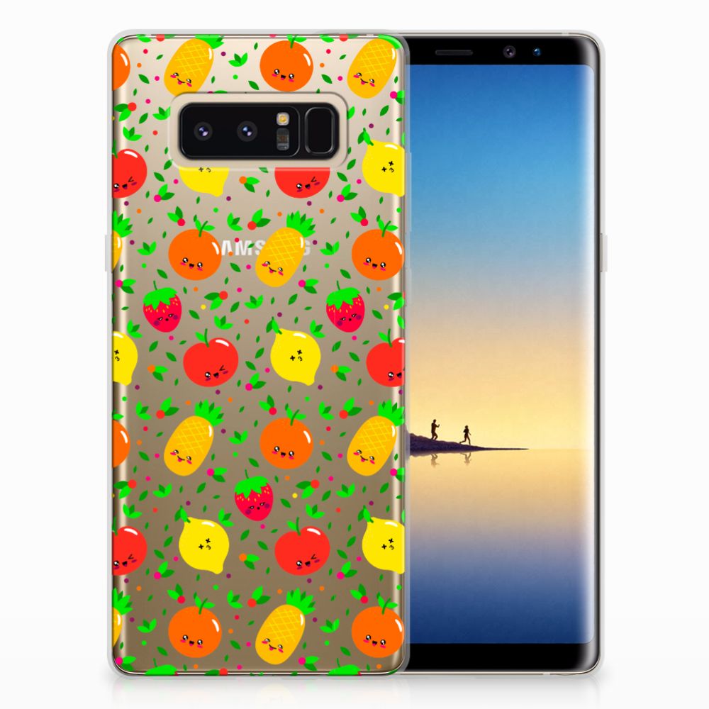 Samsung Galaxy Note 8 Siliconen Case Fruits