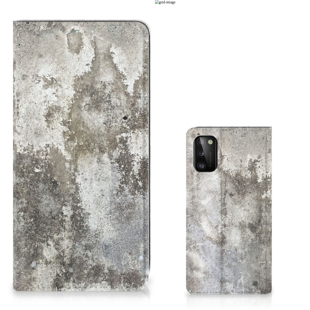 Samsung Galaxy A41 Standcase Beton Print - B2C Telecom