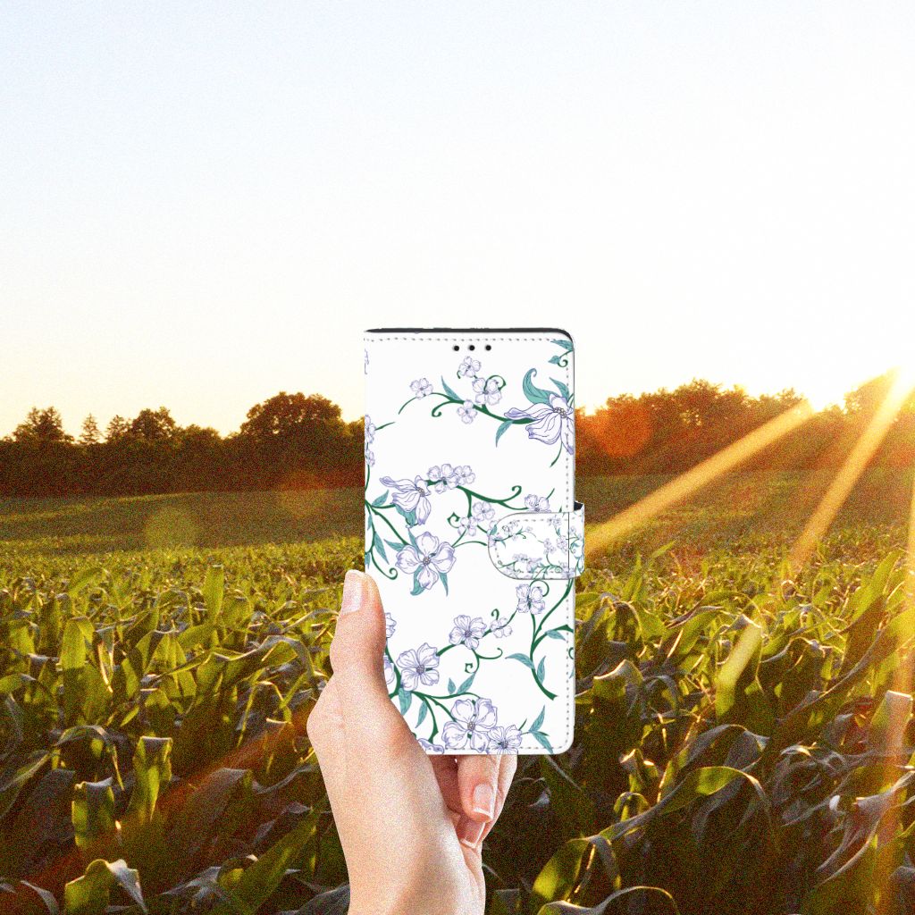 Motorola Edge 20 Lite Uniek Hoesje Blossom White