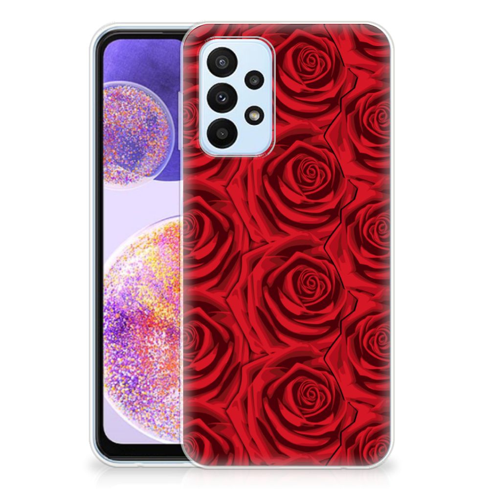 Samsung Galaxy A23 TPU Case Red Roses B2C Telecom