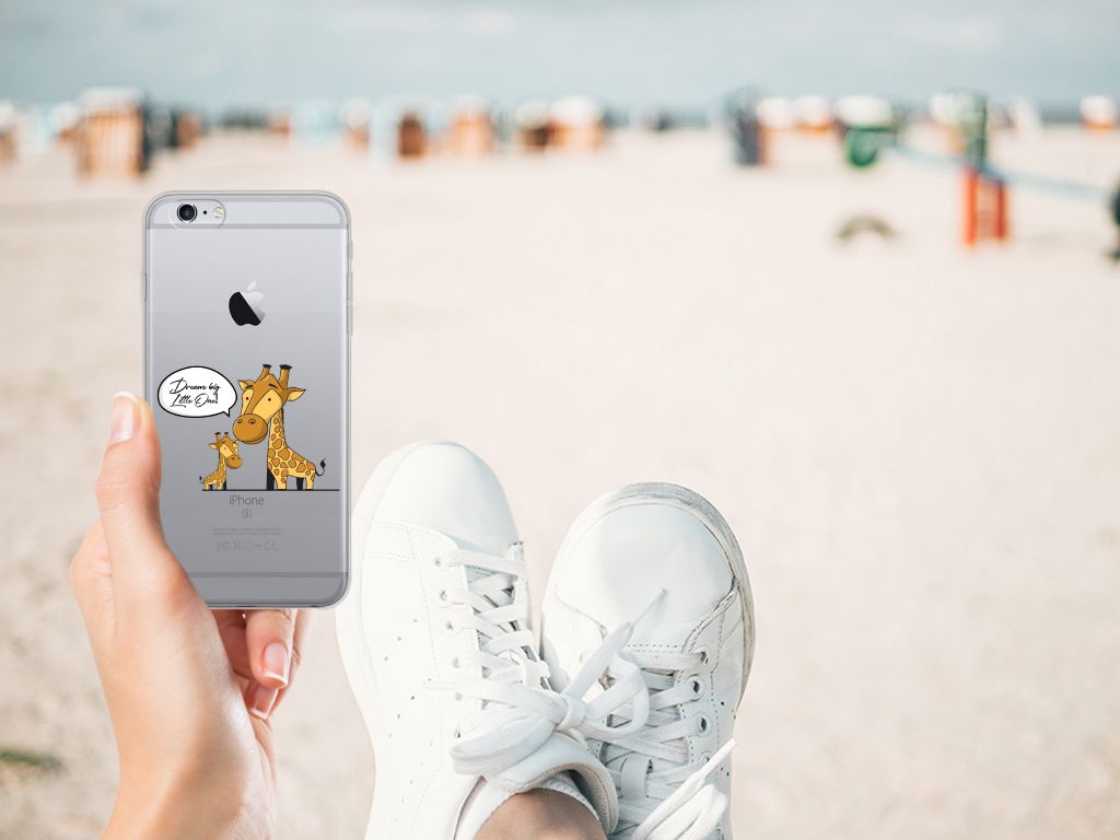 Apple iPhone 6 | 6s Telefoonhoesje met Naam Giraffe