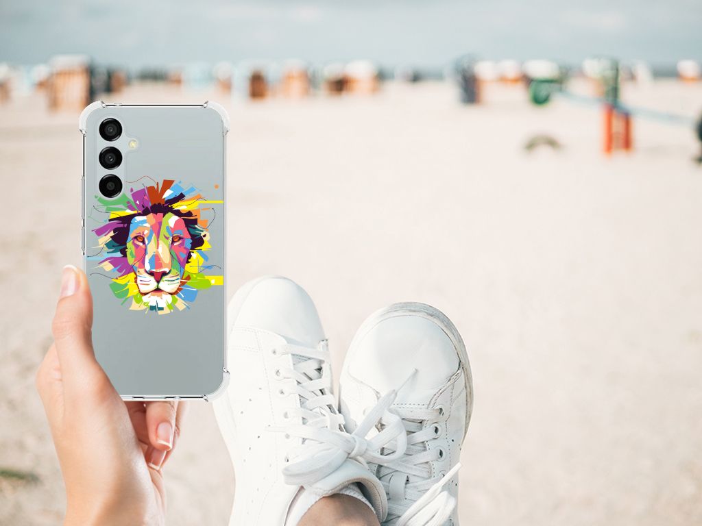 Samsung Galaxy A54 Stevig Bumper Hoesje Lion Color B2C Telecom