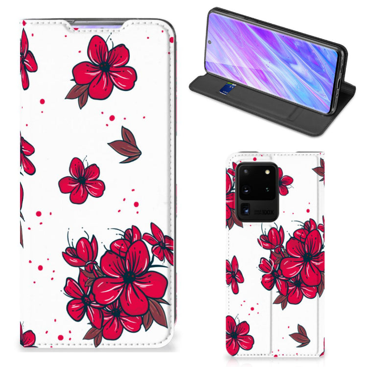 Samsung Galaxy S20 Ultra Smart Cover Blossom Red
