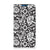 iPhone 14 Pro Smart Cover Black Flowers met zwart-witte bloemendessin đŧ