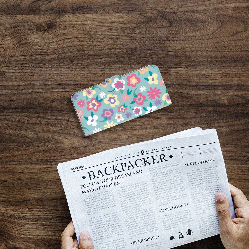 Motorola Moto G100 Hoesje Flower Power