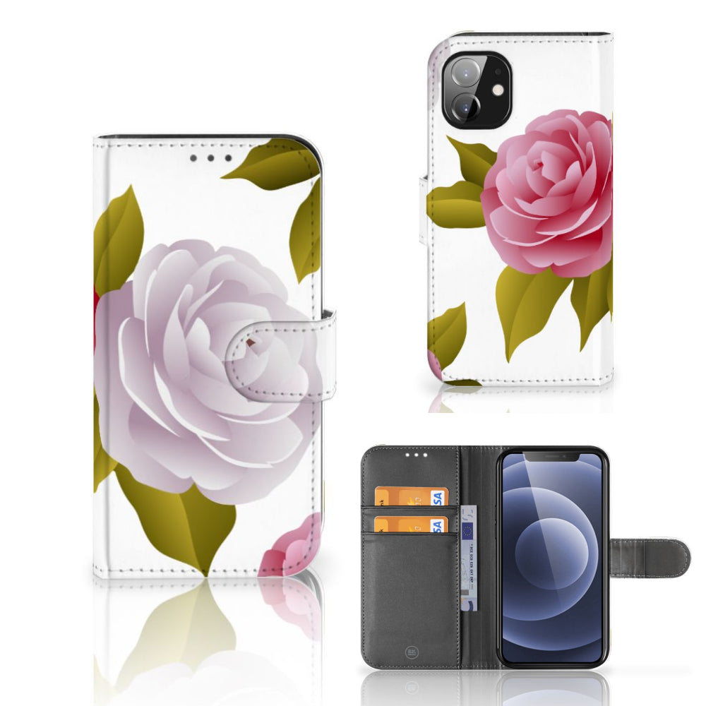 Apple iPhone 12 Mini Hoesje Roses