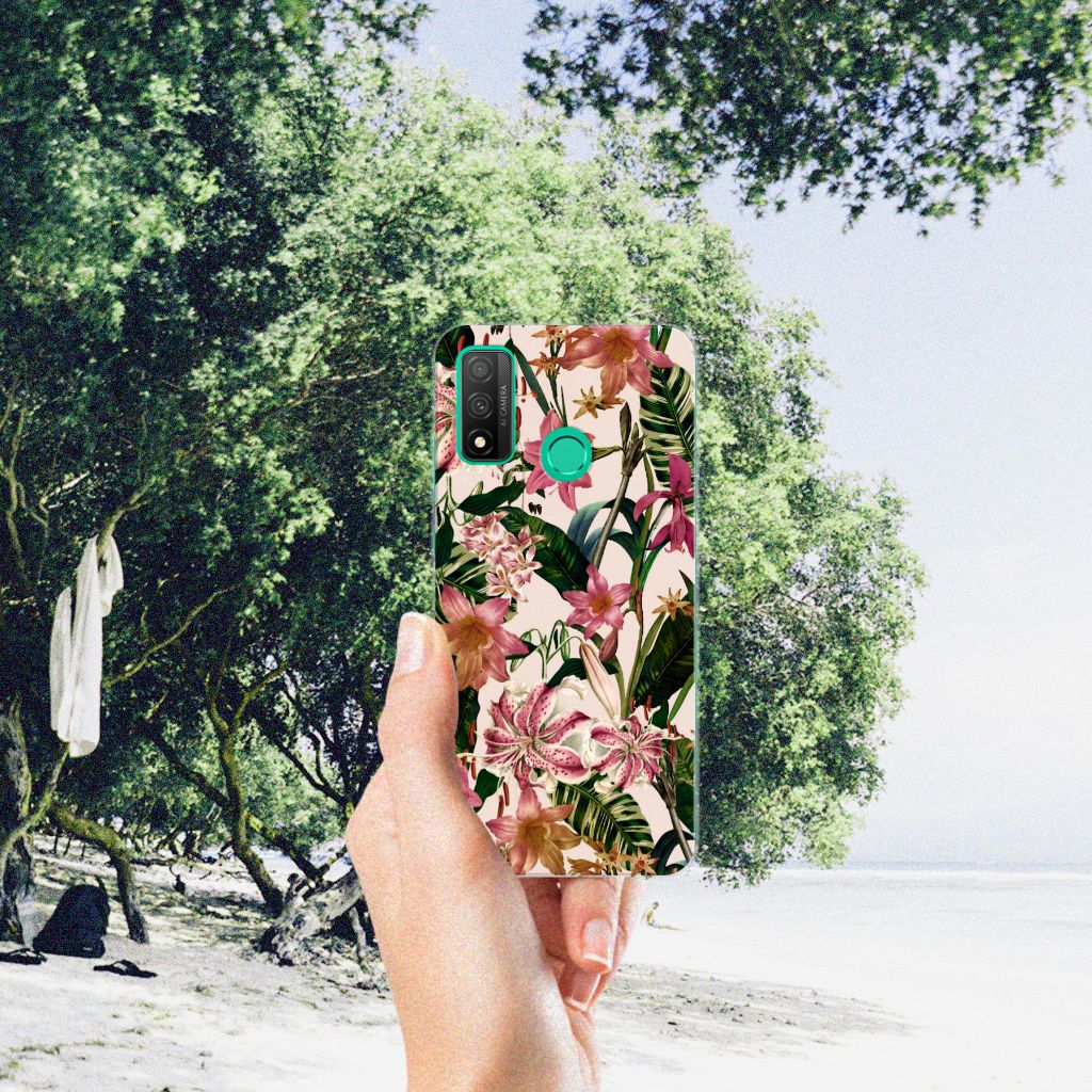 Huawei P Smart 2020 TPU Case Flowers B2C Telecom