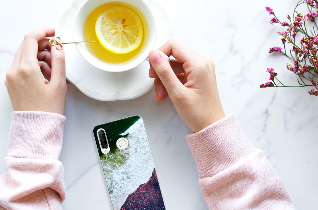 Huawei P30 Lite TPU Hoesje Sea in Space
